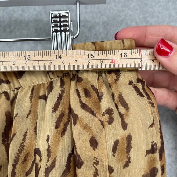 Soft Surroundings Leopard Print Maxi Skirt - Picture 8 of 11